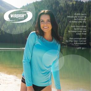 Ladies Solar Long Sleeve by Vapor Apparel